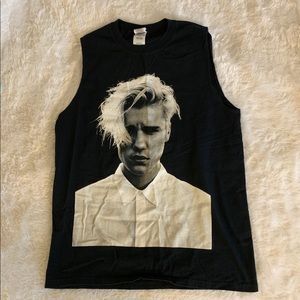 Justin Bieber Purpose Tour muscle-tee
